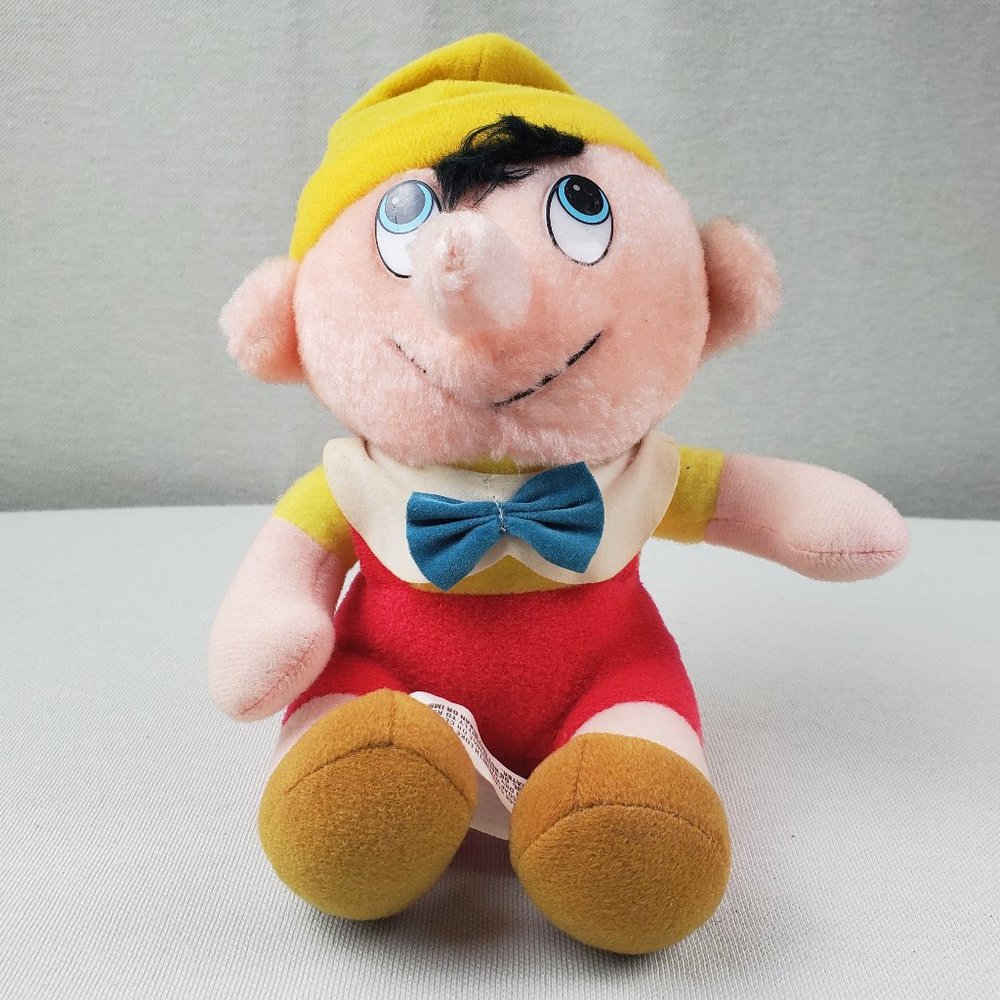 Vintage Disney Pinocchio Small Plush Stuff Toy